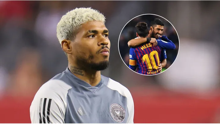 Josef Matínez, Lionel Messi y Luis Suárez.