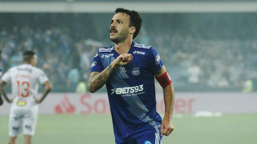 Sebastián Rodríguez ya jugó en Ecuador con Emelec.