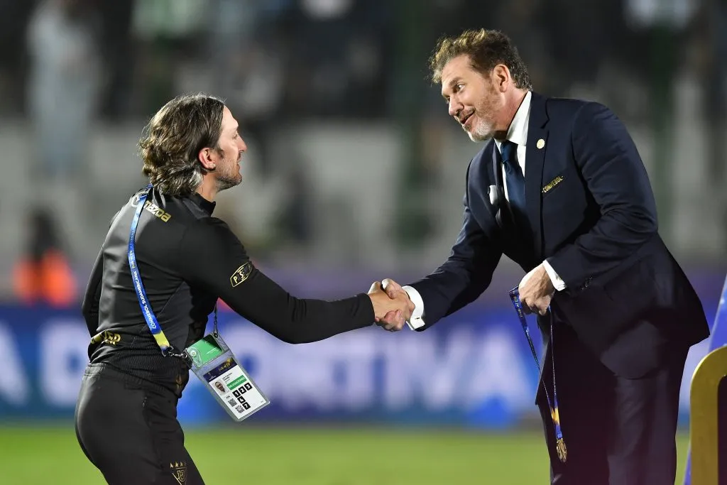 La Copa Sudamericana de 2023 fue el primer título oficial en la carrera de Luis Zubeldía como entrenador.