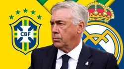 Carlo Ancelotti, Brasil y Real Madrid.