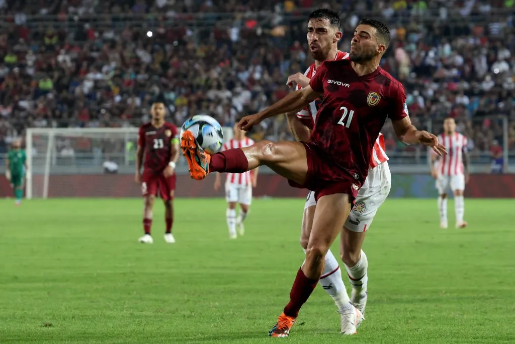 Alexander González ha jugado todos los partidos de la Selección de Venezuela en este proceso de Eliminatorias. (Foto: GettyImages)