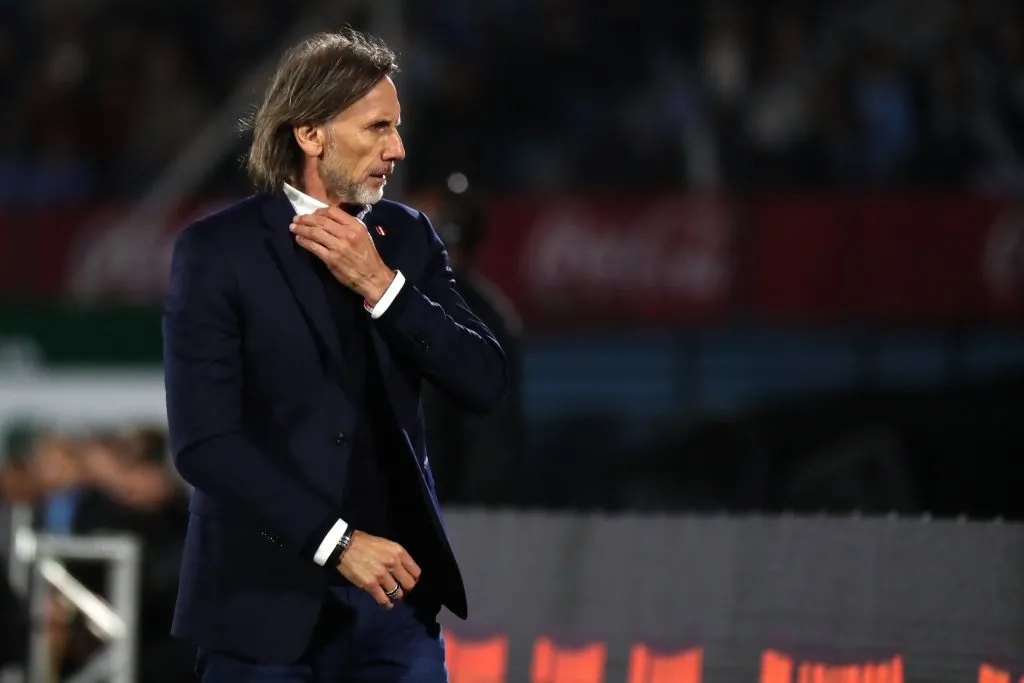 Ricardo Gareca dirigiendo a la Selección Peruana. (Foto: Getty).