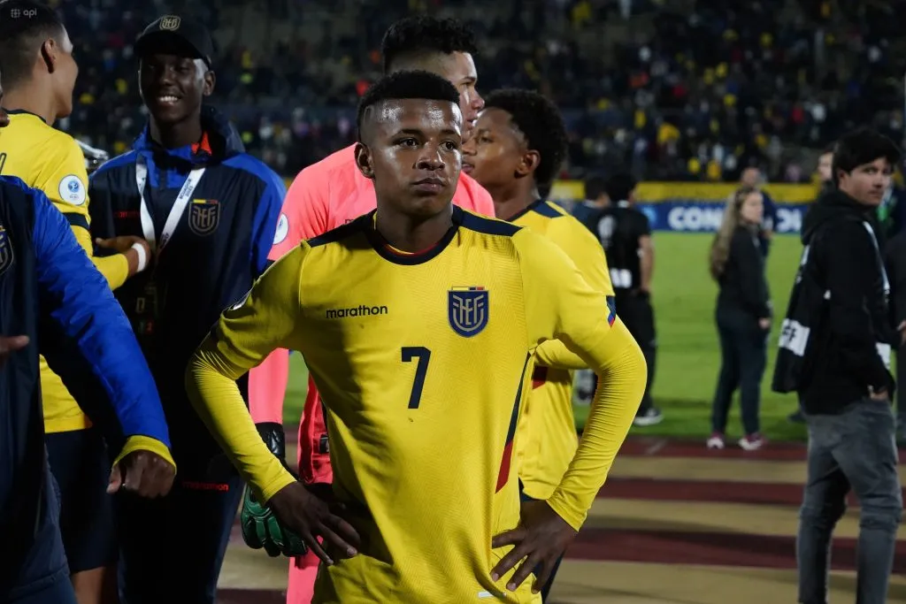 Kenny Arroyo fue una de las principales figuras del Sudamericano Sub-17 desarrollado en Ecuador. (Foto: API)