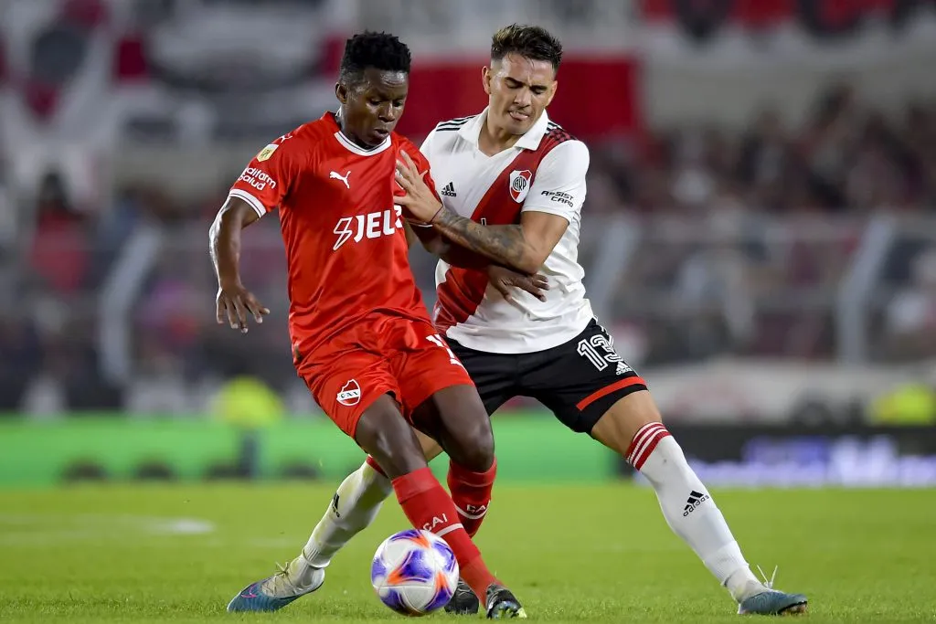 Juan Cazares jugó 15 partidos en esta temporada con Independiente de Avellaneda. (Foto: GettyImages)