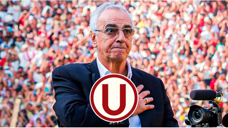 Universitario y Jorge Fossati.