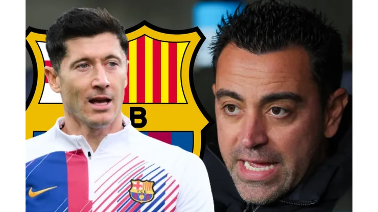 Robert Lewandowski, Xavi Hernández y Barcelona.