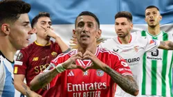 Algunos de los argentinos que pueden cambiar de equipo en la próxima temporada.