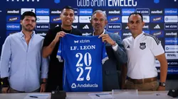 Luis Fernando León renovó con Emelec hasta 2027