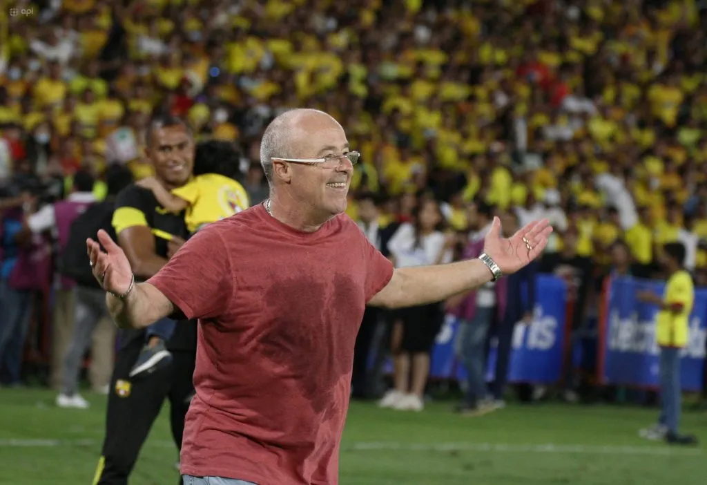 Jorge Célico salió ganador de la primera etapa con Barcelona SC en el 2022. (Foto: API)