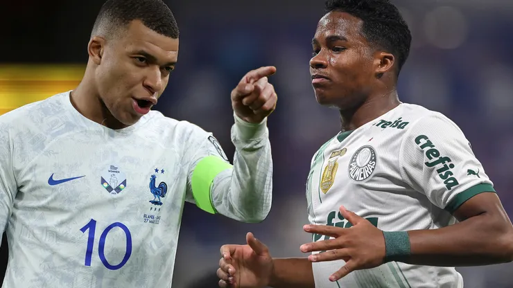 Endrick sobre la posibilidad de jugar con Mbappé en el Real Madrid: "sería muy..."