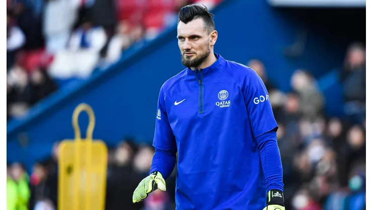 Alexandre Letellier, tercer portero del PSG.