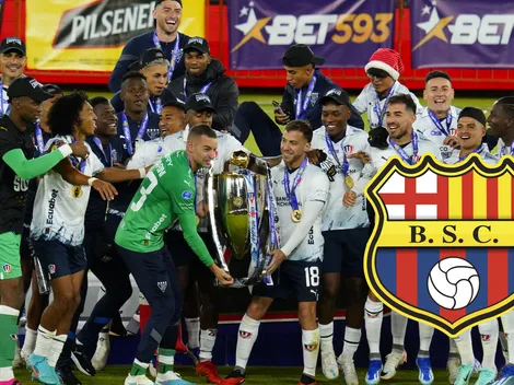 En Liga de Quito piden felicitar a Barcelona SC por este motivo