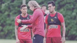 Ricardo Gareca fue increpado por Sergio Peña cuando dirigía Perú