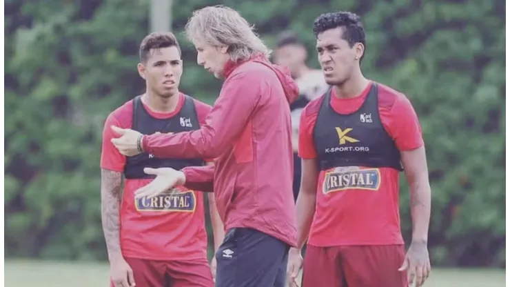 Ricardo Gareca fue increpado por Sergio Peña cuando dirigía Perú