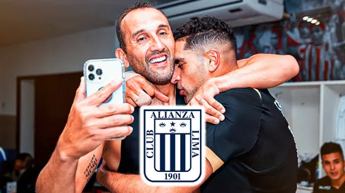 Hernán Barcos y Pablo Sabbag.