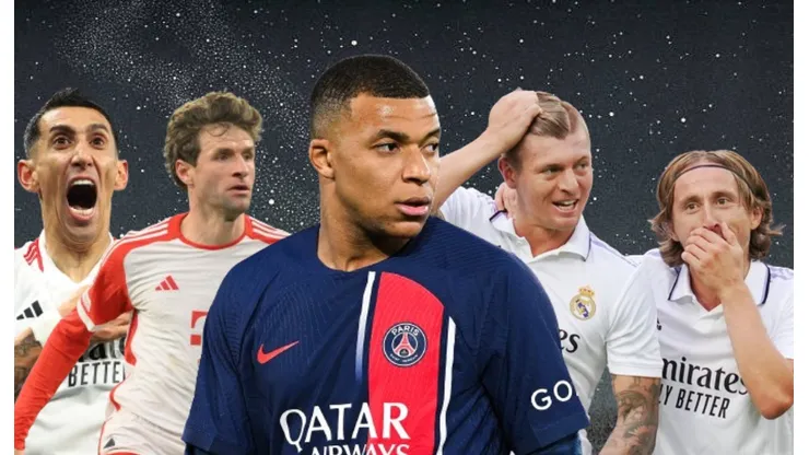 Kylian Mbappé y algunos de los principales agentes libres del momento.