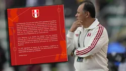 Juan Reynoso fue despedido oficialmente por la Selección Peruana