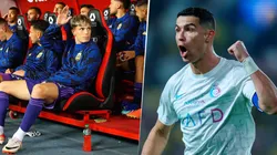 Leandro Paredes contó que, en la Selección Argentina, bromearon a Alejandro Garnacho con su fanatismo por Cristiano Ronaldo. Getty Images.