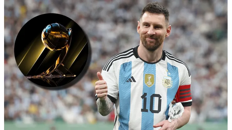 Lionel Messi y los Dubái Soccer Awards.