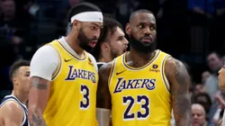 Anthony Davis y LeBron James.