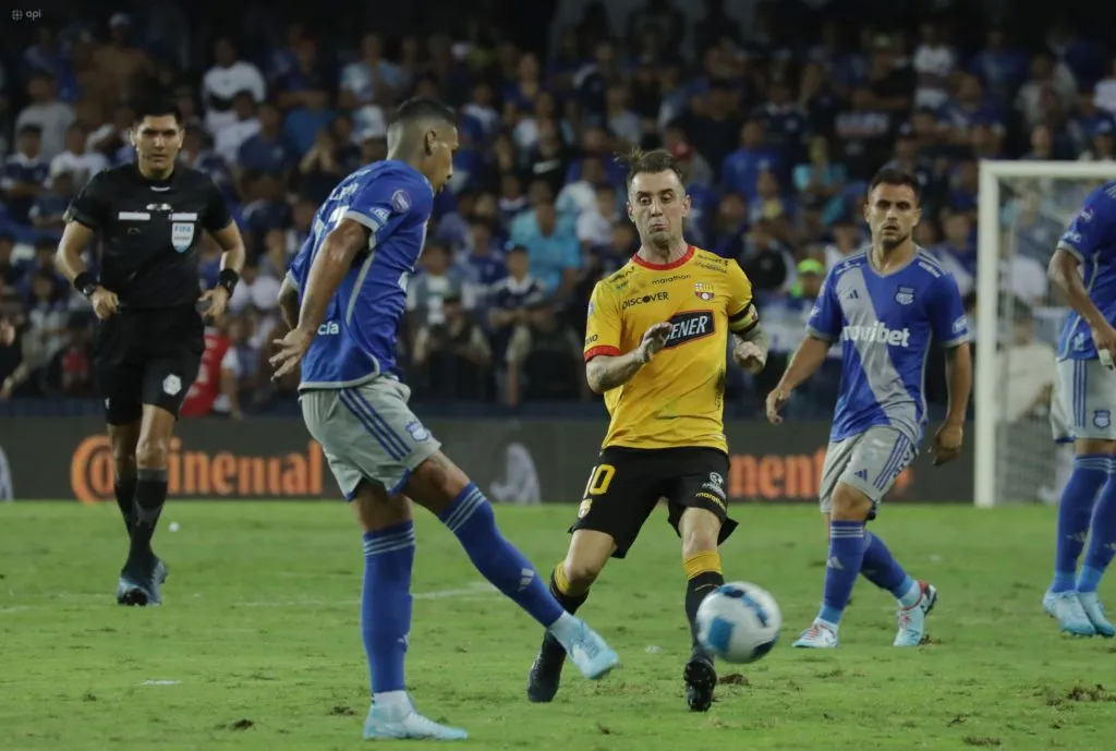 Luis Fernando León ya jugó en Barcelona SC en el 2021, donde llegó a unas semifinales de Copa Libertadores. (Foto: API)