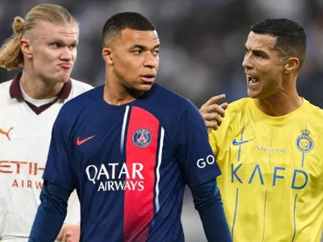 CR7 advirtió a Haaland y a Mbappé