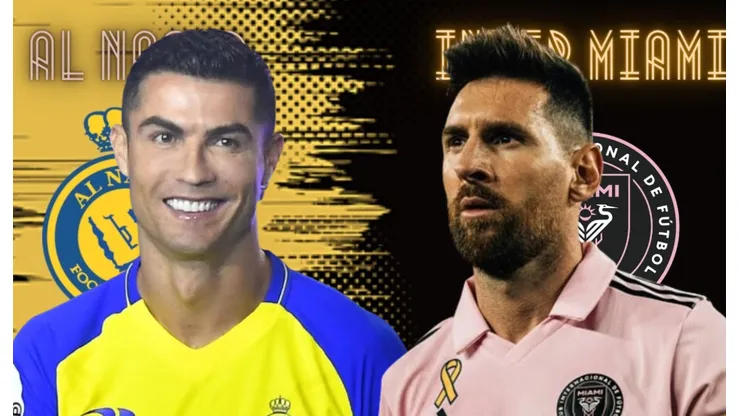 Cristiano Ronaldo vs. Lionel Messi.