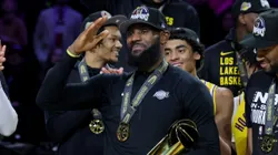 LeBron James fue el MVP de la Copa NBA.