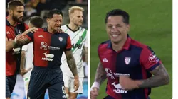 Gran golazo de Gianluca Lapadula para Cagliari en el último minuto