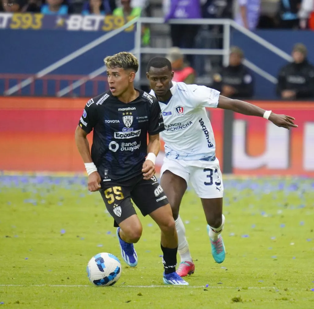 Kendry Páez jugó los 90 minutos de la final de ida de la LigaPro. (Foto: API)