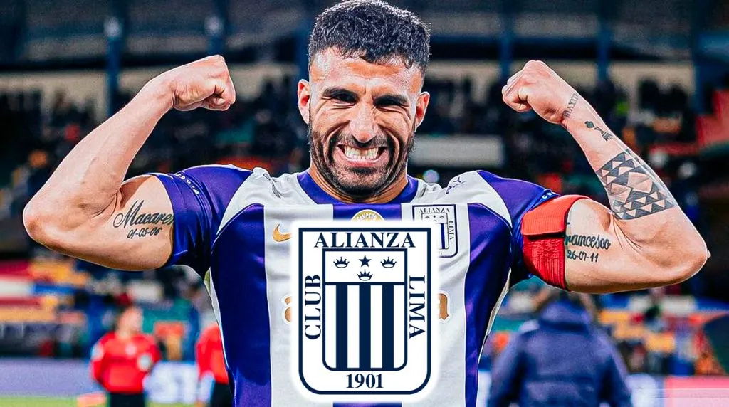 Ballón festejando triunfo de Alianza. (Foto: Alianza Lima Prensa)