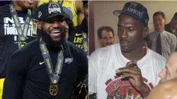 LeBron James vs. Michael Jordan.