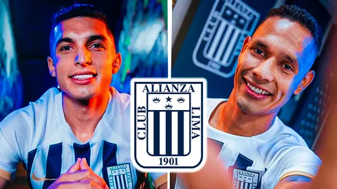 Kevin Serna y Renzo Garcés.