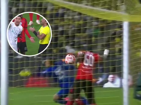 ¡Inaceptable! Insólito penal no cobrado a CR7 y Al Nassr