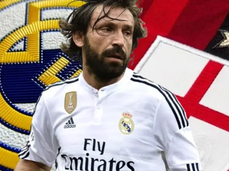 Pirlo fue jugador del Madrid en 2006