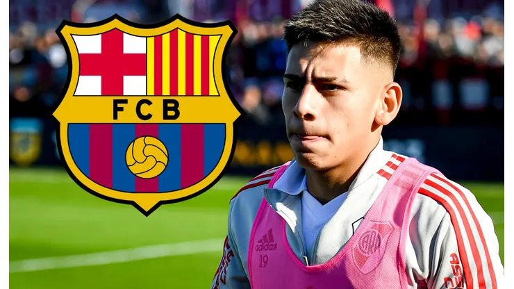 Claudio Echeverri y Barcelona.