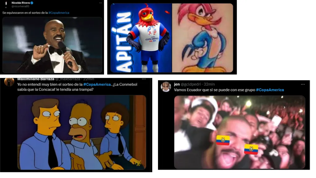 Estos fueron algunos de los ‘memes’ de los hinchas en redes sociales.