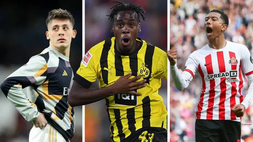 Los candidatos de Bellingham a ganar el Golden Boy 2024.