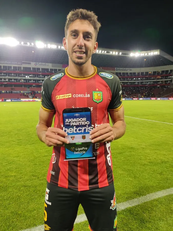 Rodrigo Melo tiene todavía dos años más de contrato con Deportivo Cuenca. (Foto: @LigaPro)