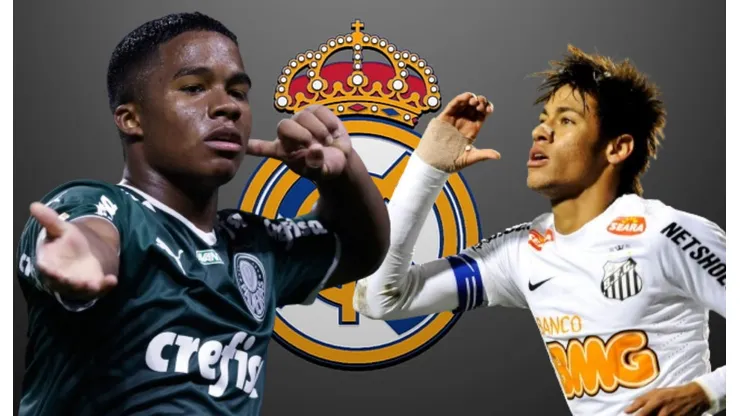 Endrick , Neymar y Real Madrid.