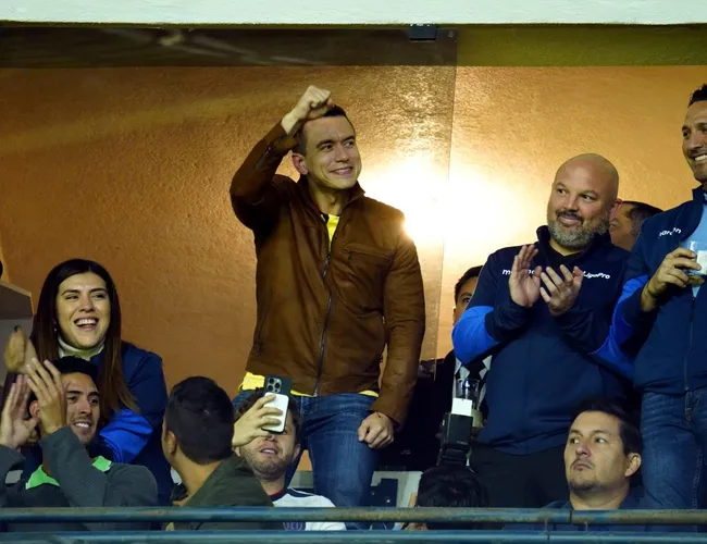 Daniel Noboa también ha acudido a varios partidos de la Selección de Ecuador en las Eliminatorias. (Foto: GettyImages)
