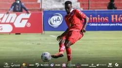 Foto de Álex Rangel, defensor de Técnico Universitario. Fuente: T. Universitario oficial.