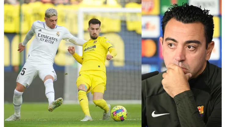 Fede Valverde, Alex Baena y Xavi Hernández.