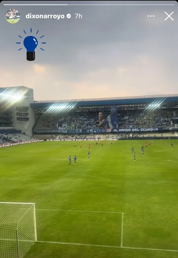 Este fue la publicación de Dixon Arroyo en sus redes sociales. (Foto: @dixonarroyo)