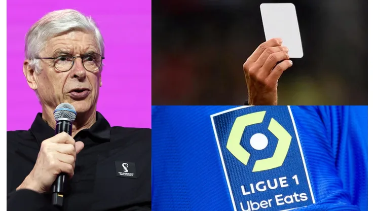 Arsene Wenger, la tarjeta blanca y Ligue 1.