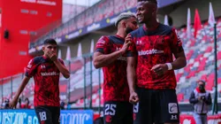 TOLUCA, MEXICO - JANUARY 24: Michael Estrada #13 of Toluca celebrates the first scored goal of Toluca with his teamm during the 3rd round match between Toluca and Necaxa as part of the Torneo Guard1anes 2021 Liga MX at Nemesio Diez Stadium on January 24, 2021 in Toluca, Mexico. (Photo by Manuel Velasquez/Getty Images)