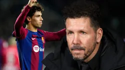 Joao Félix y Diego Simeone.