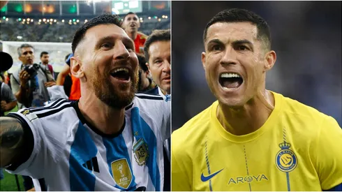 Lionel Messi y Cristiano Ronaldo.