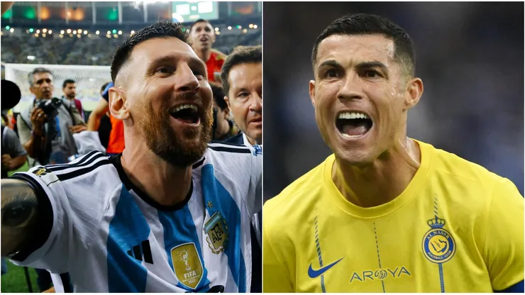 Lionel Messi y Cristiano Ronaldo.
