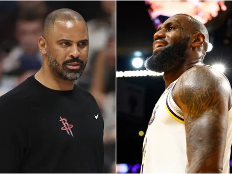 LeBron le responde al DT de Rockets por insultarlo en la victoria de Lakers